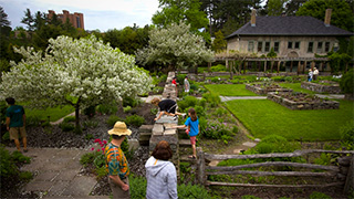 Robison York State Herb Garden at Cornell Plantations.